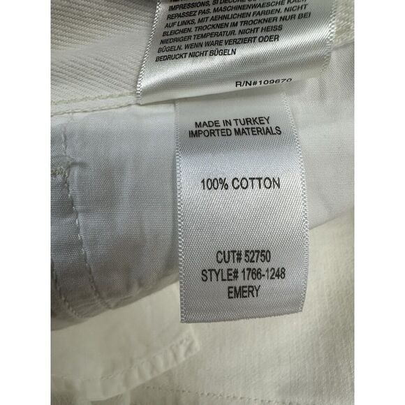 $228 CITIZENS OF HUMANITY EMERY CROP JEANS MOONSTONE WHITE DISTRESS SZ 29 - Picture 13 of 14